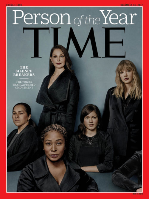 Το περιοδικό Time ανακήρυξε το πρόσωπο της χρονιάς για το 2017