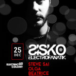 Electric Colony XMAS w/ Sisko Electrofanatik  25/12 @ STEAM