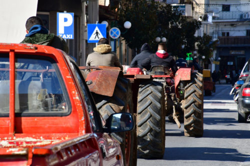 Συγκέντρωση διαμαρτυρίας από αγρότες και κτηνοτρόφους στη Θεσσαλονίκη