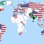 Ο παγκόσμιος χάρτης σύμφωνα με το ποιο μέρος του κόσμου θεωρεί κάθε χώρα ως το πιο επικίνδυνο