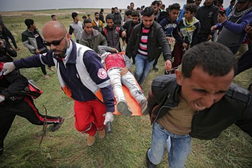 Αιματοκύλισμα στην Γάζα, με 7 νεκρούς και 500 τραυματίες από ισραηλινά πυρά