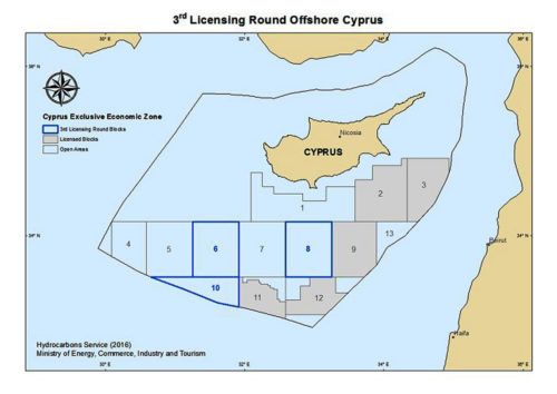 Ανακοινώνονται σήμερα τα αποτελέσματα της ερευνητικής γεώτρησης στο τεμάχιο 10 της κυπριακής ΑΟΖ