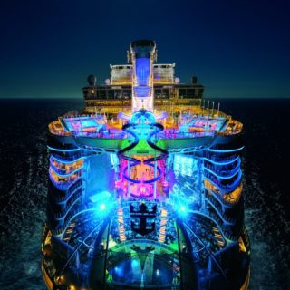 Το μεγαλύτερο κρουαζιερόπλοιο στον κόσμο κάνει το πρώτο του ταξίδι στη Μεσόγειο [ΒΙΝΤΕΟ]