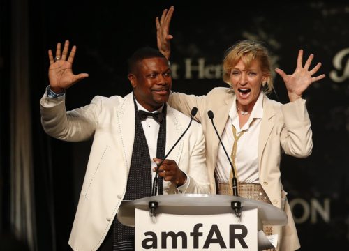 Γκρέις Τζόουνς, Τζέισον Ντερούλο και Έλι Γκούλντινγκ ενώνουν τις φωνές τους για την καταπολέμηση του AIDS στο γκαλά της amfAR