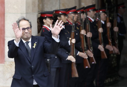 Το κοινοβούλιο της Καταλονίας εξέλεξε νέο πρόεδρο
