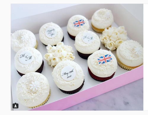 Τώρα μπορείτε να πάρετε μια γεύση από τον γάμο του πρίγκιπα Χάρι και της Μέγκαν Μάρκλ μέσα από ένα cupcake