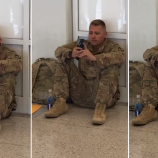 Στρατιώτης παρακολουθεί τη γέννα της κόρης του μέσω… FaceTime και το διαδίκτυο «λιώνει» [ΒΙΝΤΕΟ]