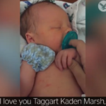 Νεαρή μητέρα καταγράφει ένα συγκλονιστικό βίντεο λίγο πριν δώσει για υιοθεσία τον νεογέννητο γιο της [ΒΙΝΤΕΟ]