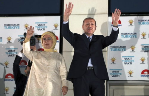 Eρντογάν: «O λαός μου εμπιστεύτηκε την ευθύνη του προέδρου της Δημοκρατίας»
