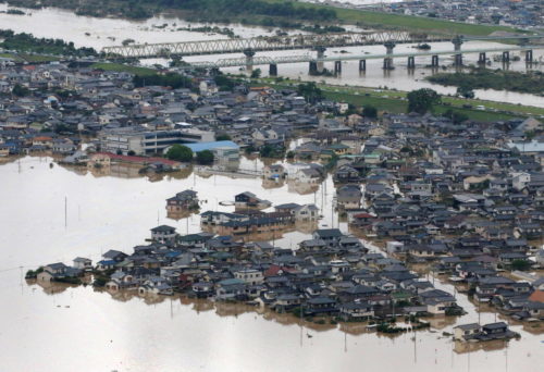 Ιαπωνία: Αυξήθηκε ο αριθμός των νεκρών από τις σφοδρές βροχοπτώσεις