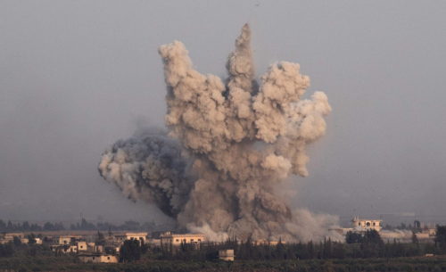 Ισραηλινοί πύραυλοι έπληξαν το Χαλέπι