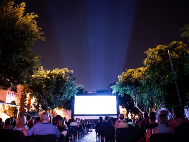 Το Aegean Film Festival έκανε και φέτος την Πάτμο ένα μεγάλο έναστρο σινεμά