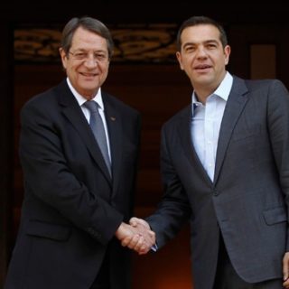 Συνάντηση Τσίπρα – Αναστασιάδη στο Μαξίμου