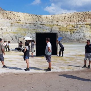 Οι Πρώτες Φωτογραφίες από το «Ηφαίστειο», την διεθνή συμπαραγωγή που γυρίζεται στη Νίσυρο