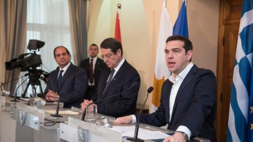 Τριμερής Σύνοδος Κορυφής Ελλάδας – Κύπρου – Αιγύπτου, στην Ελούντα
