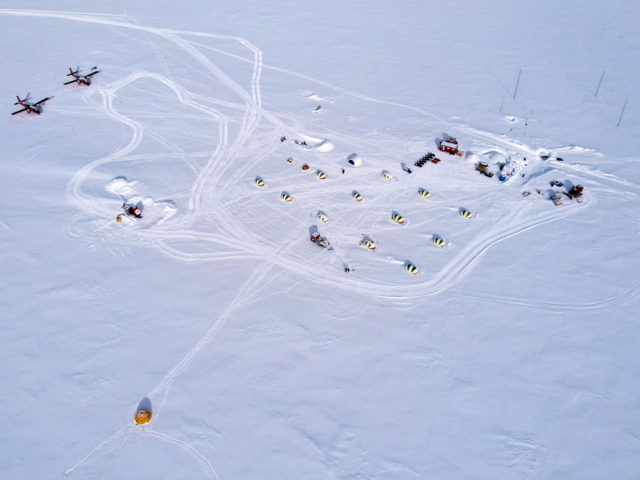 Επιστημονική εκστρατεία στο παγετώνα Union στην Ανταρκτική