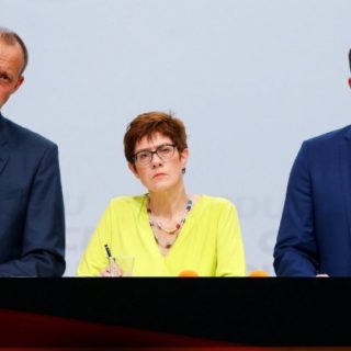 Γερμανία: Τρεις μνηστήρες για τον «θρόνο» στο CDU
