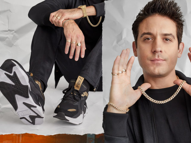 Ο G-Eazy φοράει τα νέα RS-X Trophies της Puma που απογειώνουν την κουλτούρα των sneakers