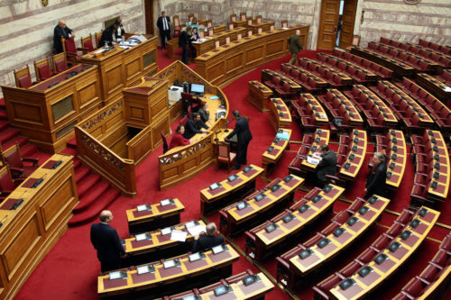 Βουλη: Με 18 βουλευτές η λειτουργία του κοινοβουλίου αυτή την εβδομάδα