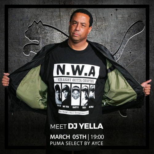 O DJ Yella ενώνει τις δυνάμεις του με την Puma για ένα meet & greet στην Αθήνα