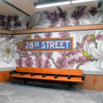 Ανθισμένα λουλούδια στο μετρό της Νέας Υόρκης