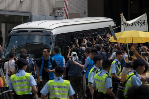 Φυλάκιση επιβλήθηκε σε 4 από τους επικεφαλείς των διαδηλώσεων υπέρ της δημοκρατίας του 2014 το Χονγκ Κονγκ