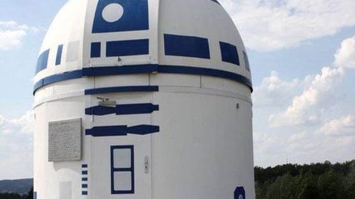 Αστεροσκοπείο μεταμορφώθηκε σε γιγαντιαίο R2-D2 του Star Wars