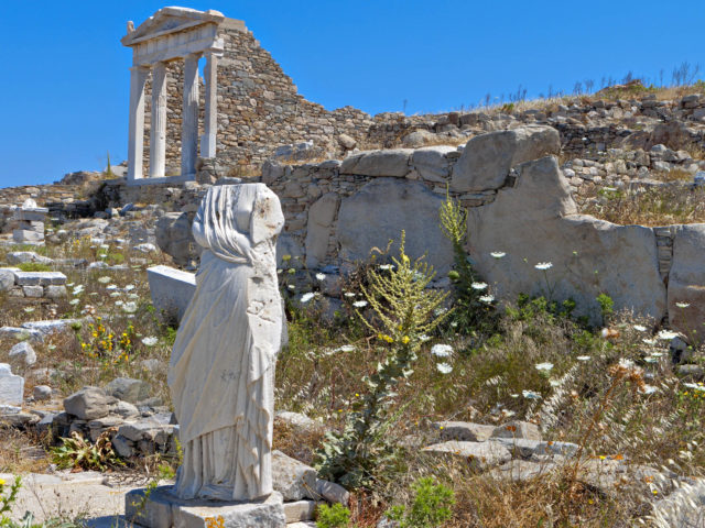 Έκλεισε προσωρινά το αναψυκτήριο του αρχαιολογικού χώρου Δήλου