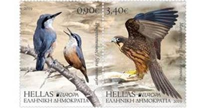 Αύριο στην κυκλοφορία η Ειδική Σειρά Γραμματοσήμων «Europa 2019 – Πτηνά της ελληνικής φύσης»