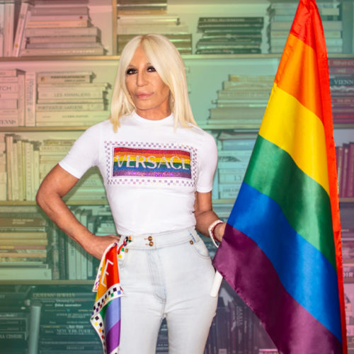 Η Ντονατέλα Βερσάτσε ανακηρύχθηκε πρέσβειρα του Stonewall