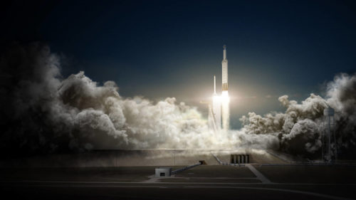 Εκτοξεύθηκε ο μεγάλος πύραυλος Falcon Heavy της Space X