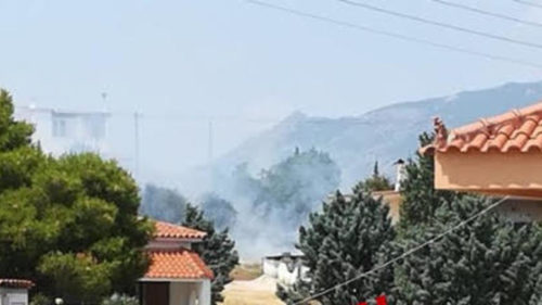 Κόρινθος: Φωτιά στην περιοχή Κυρά Βρύση