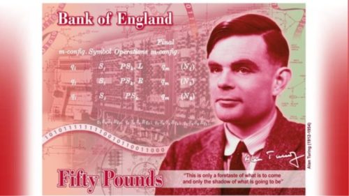 Ο «πατέρας της Πληροφορικής» Άλαν Τούρινγκ θα απεικονίζεται στο νέο χαρτονόμισμα των 50 λιρών Βρετανίας