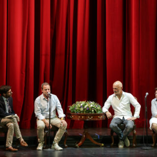 Λιβαθινός και Λιγνάδης, μία ευχάριστη πρώτη φορά στο πρώτο θέατρο της χώρας