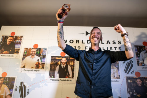 Ο Έλληνας World Class Bartender 2019, Νίκος Σουρμπάτης, στον Παγκόσμιο Τελικό του World Class Global Finals 2019