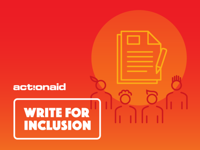 ActionAid: Write for Inclusion! Διαγωνισμός για νέους δημοσιογράφους  και δημιουργούς περιεχομένου