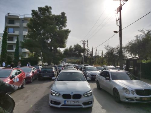 Αθήνα: Μπάχαλο στα Βόρεια Προάστια ύστερα από μονοδρόμηση στην οδό Φραγκοκκλησίας