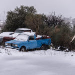 Διακοπή της κυκλοφορίας στην περιοχή της Μάνδρας λόγω της κακοκαιρίας