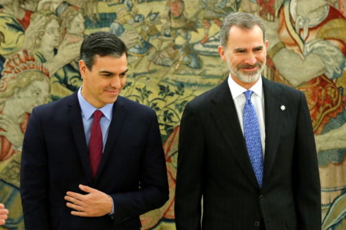 Ισπανία: Ο Πέδρο Σάντσεθ ορκίσθηκε ως πρωθυπουργός ενώπιον του βασιλιά Φελίπε 6ου