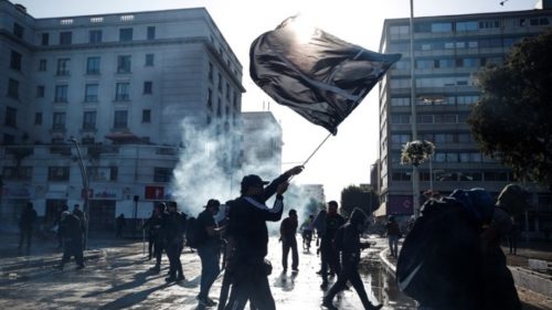 Χιλή: Βίαια επεισόδια σε αντικυβερνητική διαδήλωση