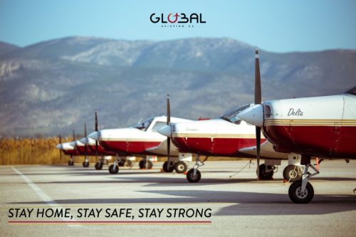 Κορονοϊός: Η Global Aviation θέτει όλο το στόλο των εκπαιδευτικών της αεροσκαφών στη διάθεση του κρατικού μηχανισμού