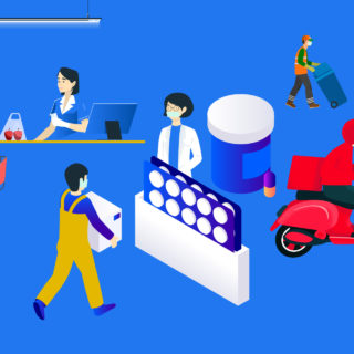 Εκείνοι που δουλεύουν εκτός σπιτιού τις μέρες του κορονοϊού. Για να είμαστε οι υπόλοιποι καλά.