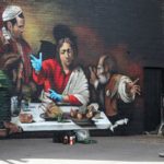 Βρετανία: Η γκράφιτι απόδοση ενός έργου του Καραβάτζο σε καιρό πανδημίας