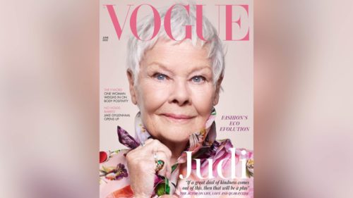 Στα 85 της χρόνια, η Τζούντι Ντεντς ποζάρει για το νέο εξώφυλλο της βρετανικής Vogue