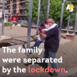 Κορωνοϊός: Η συγκινητική επανένωση της 5χρονης Σεσίλια με τον παππού και τη γιαγιά της (ΒΙΝΤΕΟ)