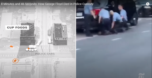 Σε 8 λεπτά και 46 δευτερόλεπτα οι αστυνομικοί σκότωσαν τον George Floyd: Δείτε το πώς