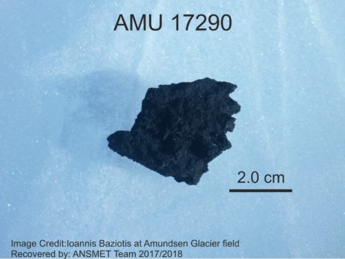 Τα κρυμμένα μυστικά του μετεωρίτη AMU 17290 που ανακαλύφθηκε στην Ανταρκτική αποκαλύπτουν Έλληνες επιστήμονες και