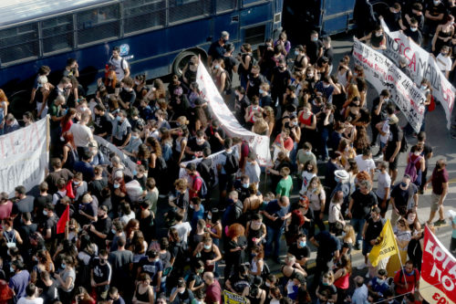 Δίκη Χρυσής Αυγής: Δείτε live τα όσα συμβαίνουν έξω από το Εφετείο Αθηνών