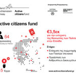 €3,5εκ στην Κοινωνία των Πολιτών από το πρόγραμμα Active citizens fund των EEA grants, με Διαχειριστή Επιχορήγησης το Ίδρυμα Μποδοσάκη και το SolidarityNow