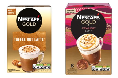 Δώσε άλλη γεύση στον χειμώνα σου,  με τα νέα limited edition  Nescafé Gold Toffee Nut Latte και Praline Latte